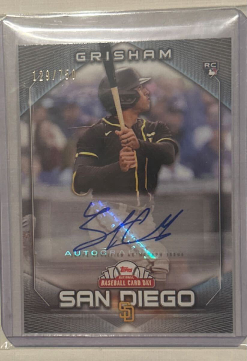 Fernando Tatis Jr 2019 Topps National Baseball Card Day Auto /150