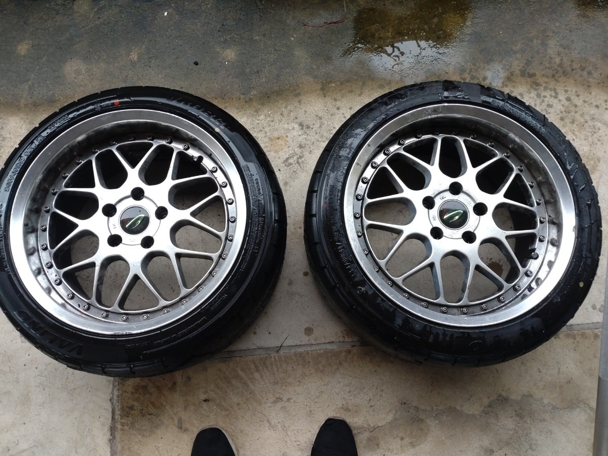 14インチ デイトナ スチールホイール 7J±0 pcd100 難あり 未使用】IRON HEADデイトナスチール14インチ7Jオフセット±0 PCD100-4H