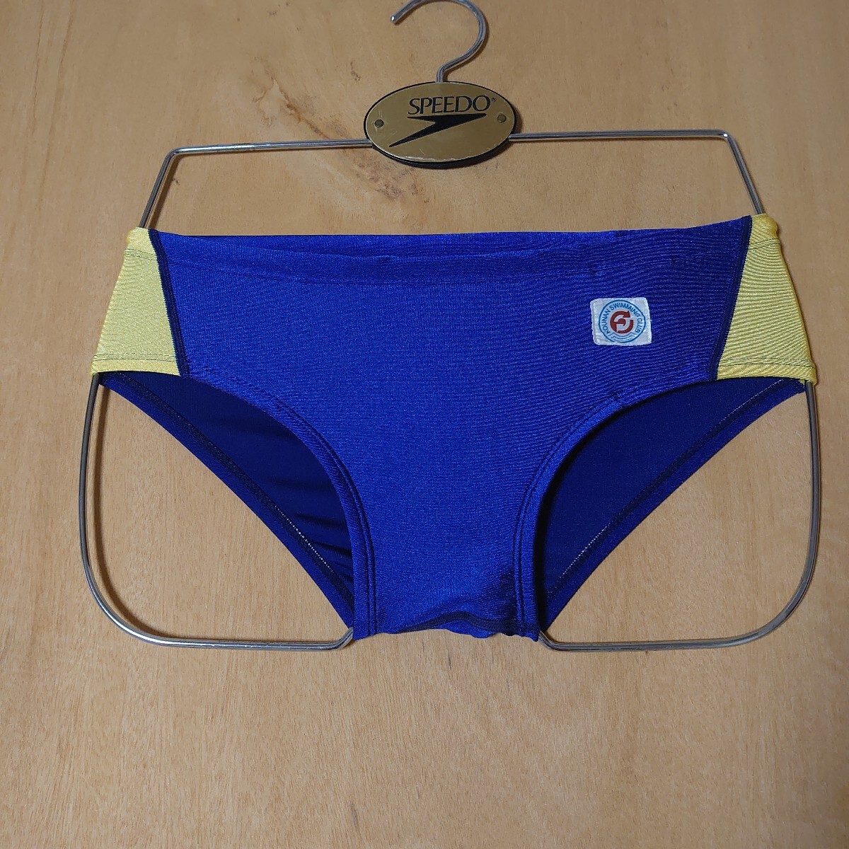 アシックス 競泳水着 ハイドロCD 旧ロゴ 強光沢 美品 SSサイズ 競パン