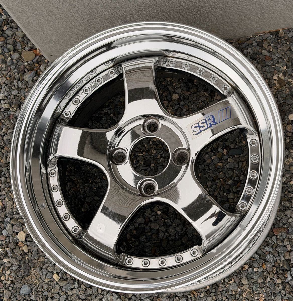 4本 軽量 14インチ SSR スピードスターTYPE-C TANABE タナベ ホワイト