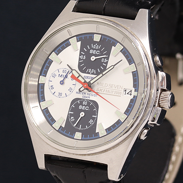新品】【SEIKO】未使用品 動作未確認 SEIKO V657-9030 クロノグラフ