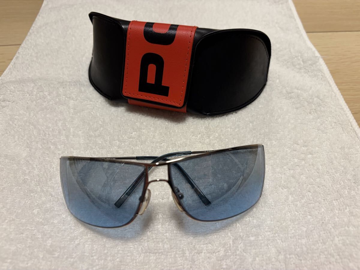 中古】【ほぼ未使用】 POLICE S2819 J568 EXILE ATSUSHI着用モデル
