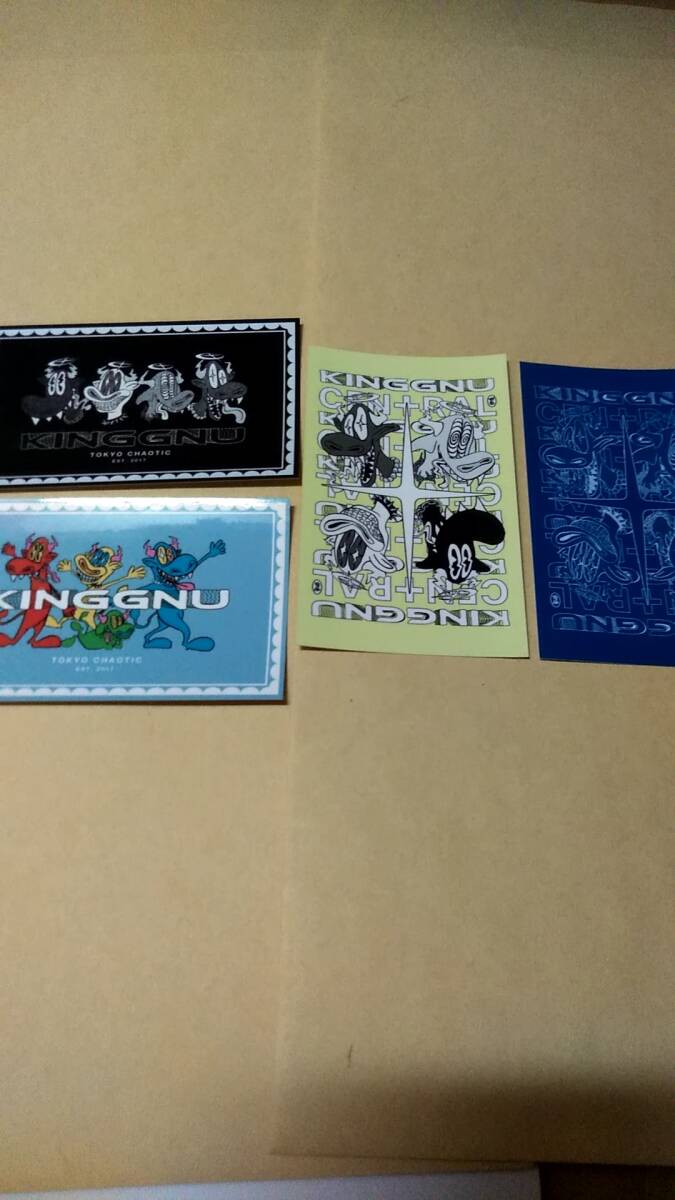 King Gnu/キングヌー Sympa 購入特典ステッカーの落札情報詳細 - Yahoo
