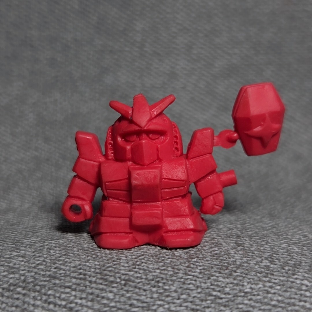 SDガンダム 消しゴム ガン消し レッドウォーリア 濃い赤 旧素材