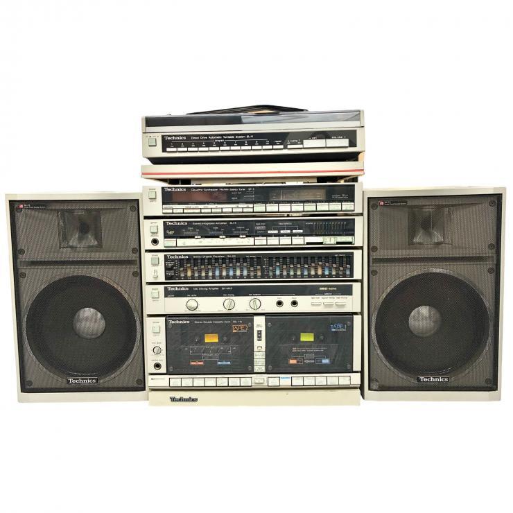 Σ Technics Co-DECK RS-M2 テクニクス/FMチューナー内蔵ステレオ再生