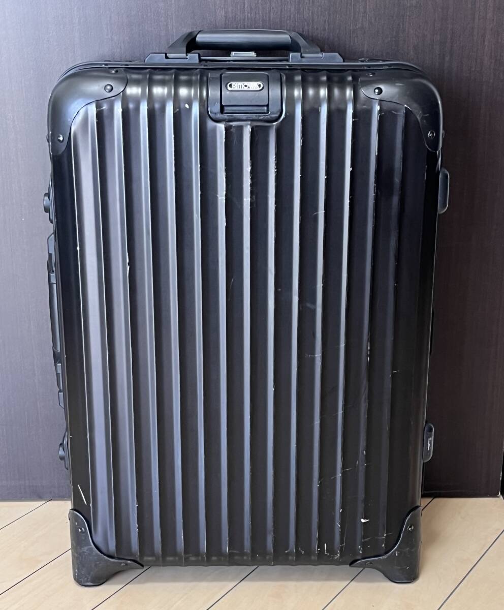 中古】売り切り☆リモワ トパーズ ステルス RIMOWA TOPAS STEALTH TSA