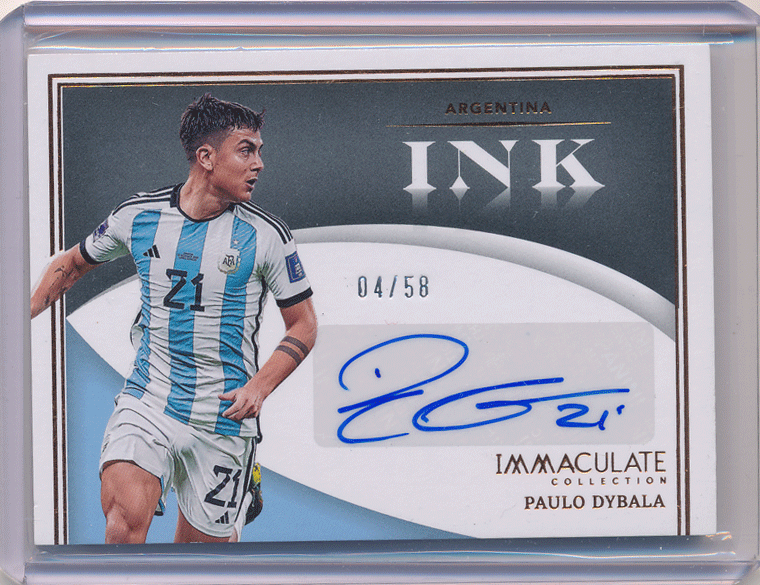 セール中…パウロ・ディバラ直筆サイン入り特大写真…Paulo Dybala…③ 中古】A パウロ・ディバラ Paulo Dybala 直筆サイン写真 証明書COA 5の