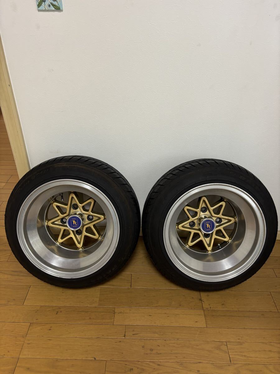 ハロースペシャル エイトシックス 7J 14インチ オフセット+-0 4本