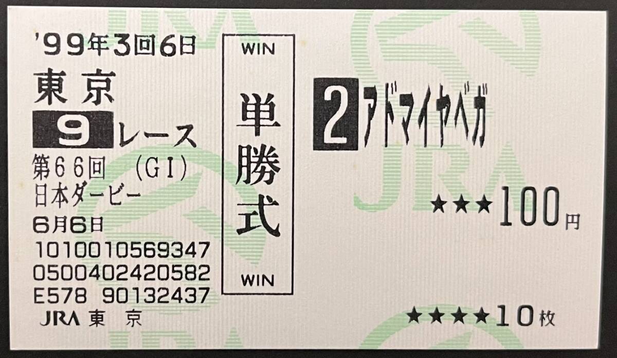 第66回 日本ダービー アドマイヤベガ　記念グッズ 　非売品　競馬 新品】1円【未使用】Zippo ジッポー/未使用/Zippo/ジッポー