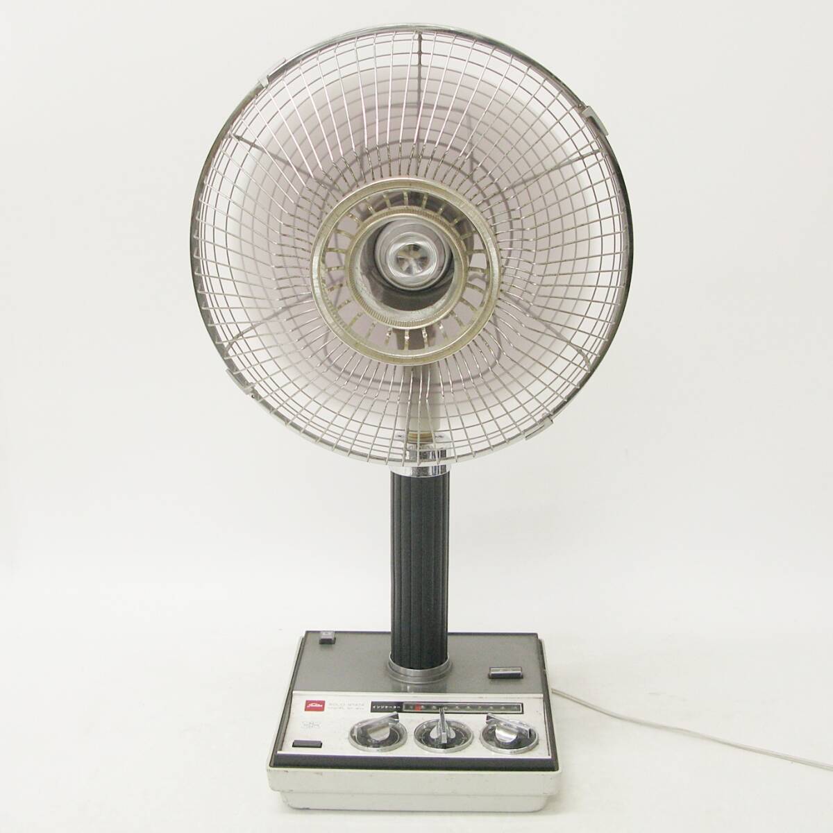 01 20-251636-14 [S] 東芝 TOSHIBA H-30EF 扇風機 水蓮 箱つき 昭和