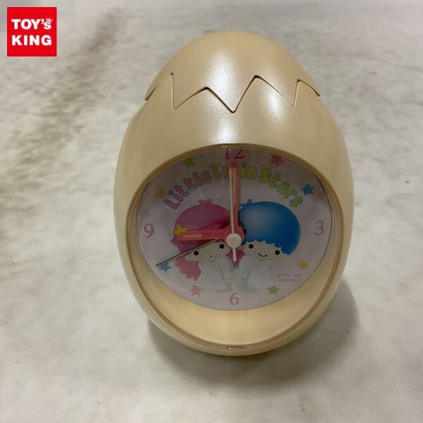 新品】サンリオ 2003年製☆キキララ☆目覚まし時計☆アラームクロック
