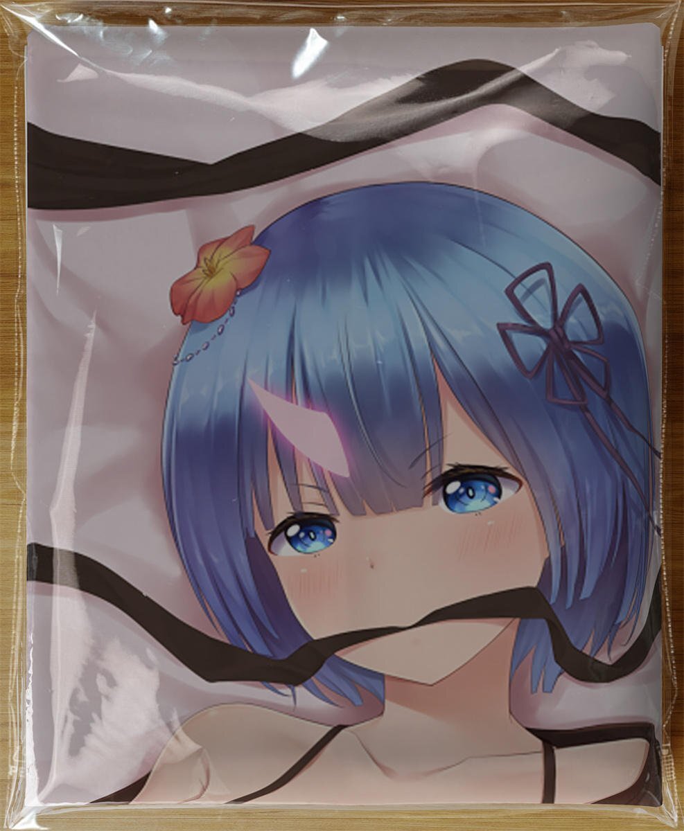 新品】Re:ゼロから始める異世界生活 ロングエアークッション レム 水着