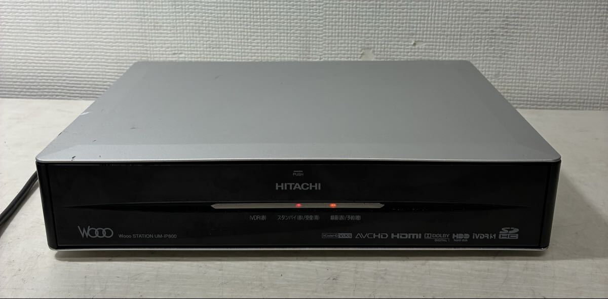 ジャンク扱い 日立 HITACHI WOOO HDD/DVDレコーダー DV-DH1000S/DV