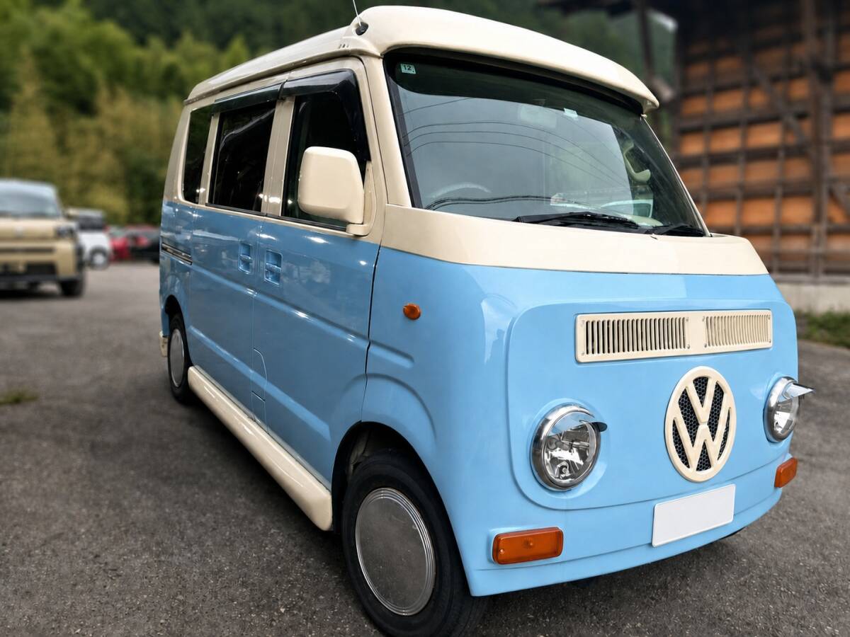 目立った傷や汚れなし】タミヤ ワーゲンバス オーバーフェンダー仕様