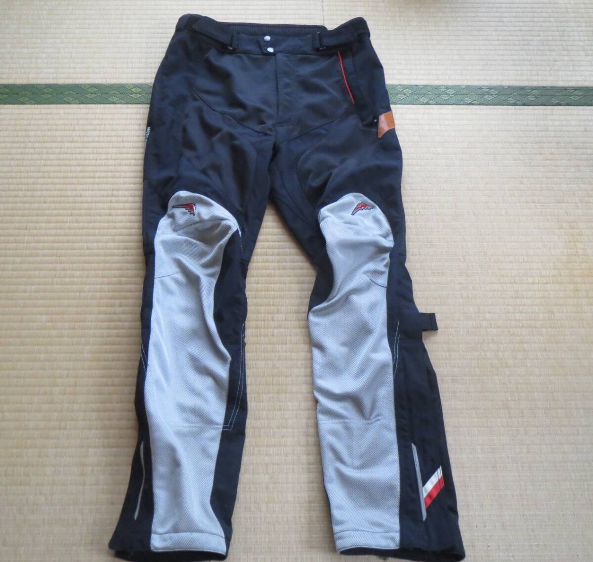 1円】KUSHITANI クシタニ K-2198 パルスメッシュボトムス ブラック系 M