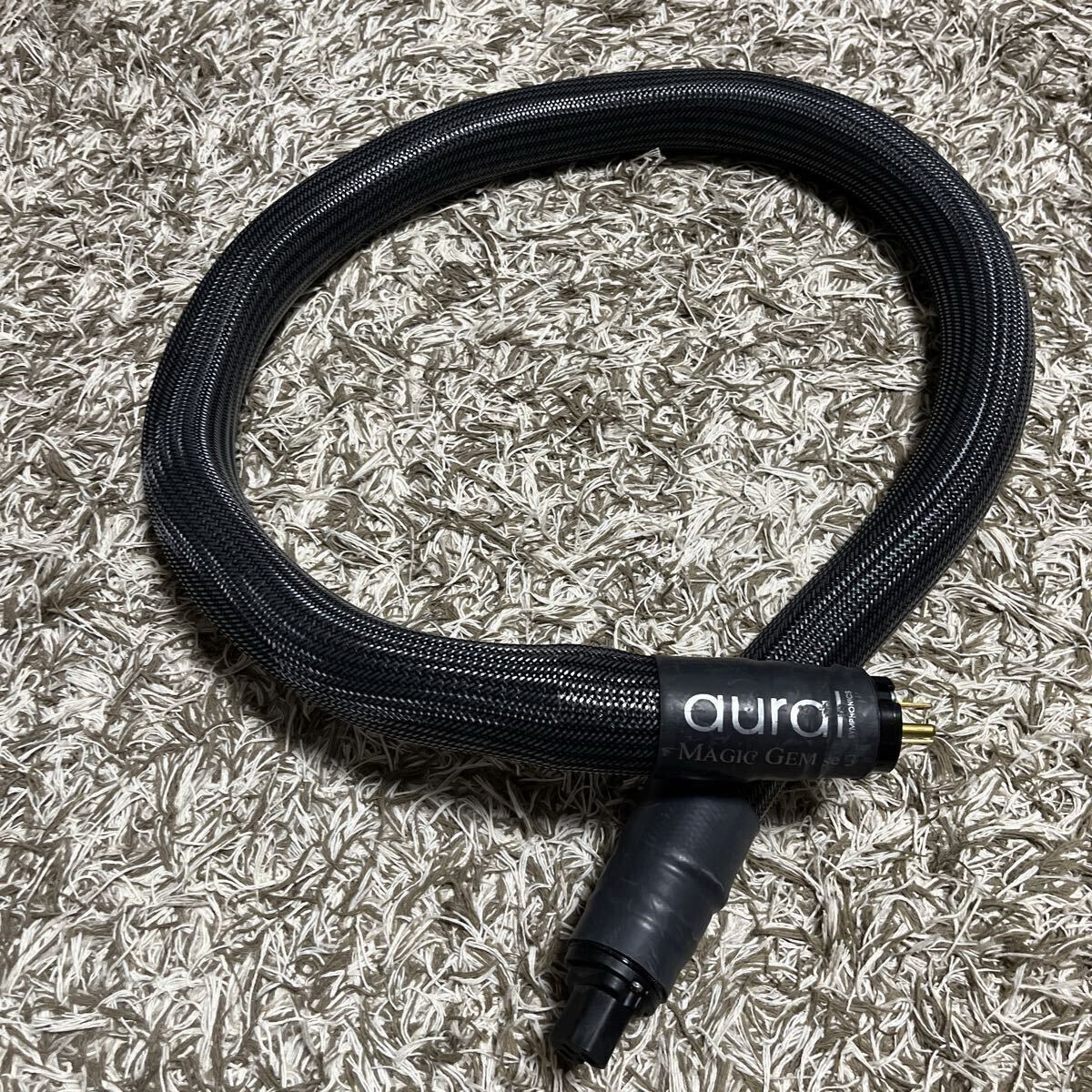 中古】□□AURAL SYMPHONICS MISSING-LINK BLUE NOTE 電源ケーブル 1.2