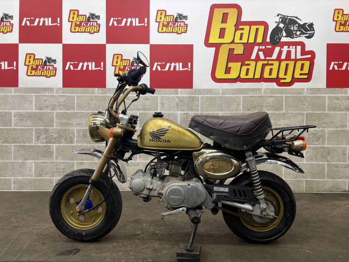 ♪超初期型 ホンダモンキー Honda Monkey CZ100 ホワイトタンク