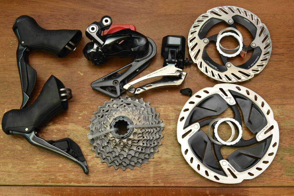 SHIMANO シマノ XTR WH-M965 ホイール 前後セット SM-RT96ローター付属