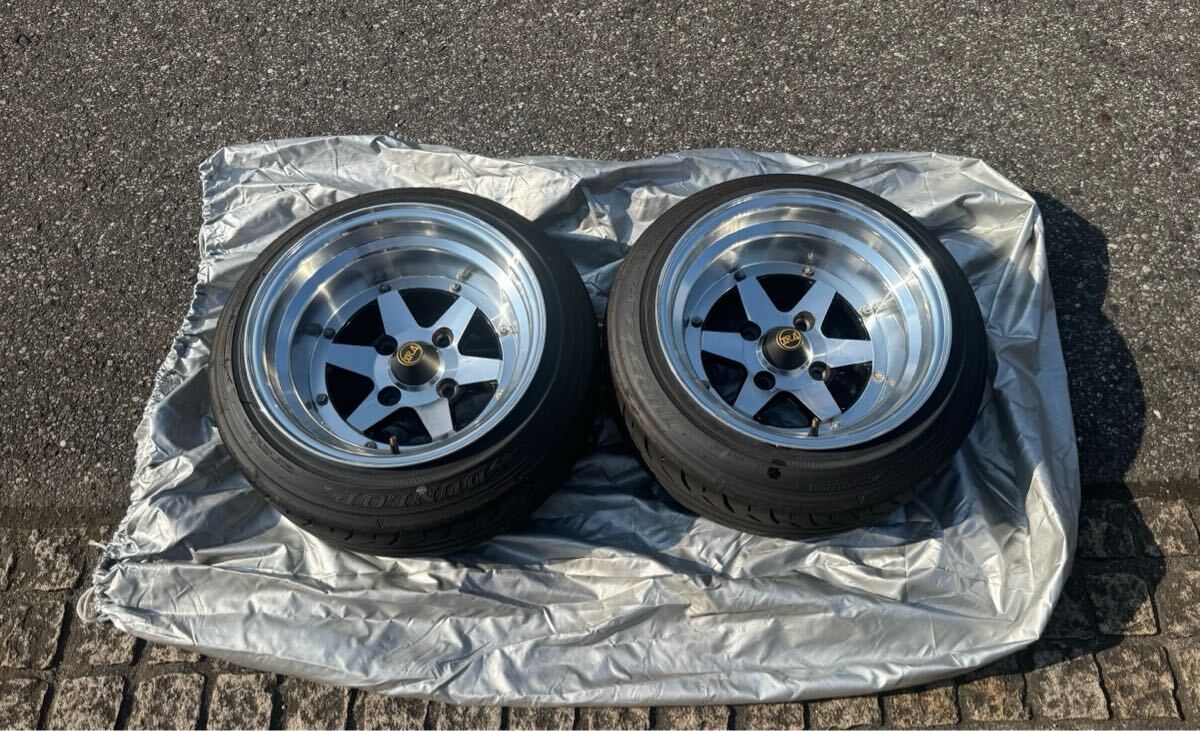 DUNLOP DIREZZA Z3 カプチーノ純正ホイール 検索：185/55R14 165/65R14