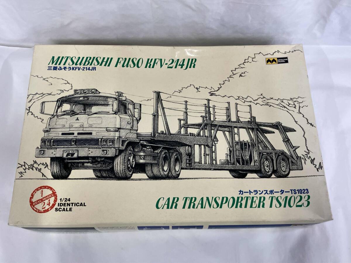 新品】未組立 ミツワモデル プラモデル 三菱ふそう K-FV214JR トラクタ