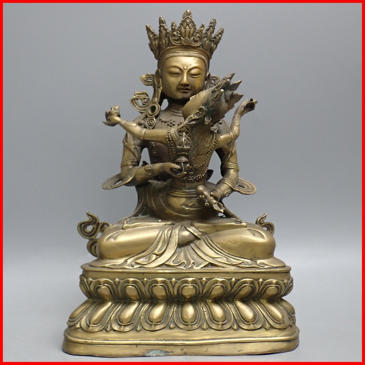 新品】チベット 密教 卍 仏教美術 【金剛薩た 歓喜仏 織物】ヤブユム