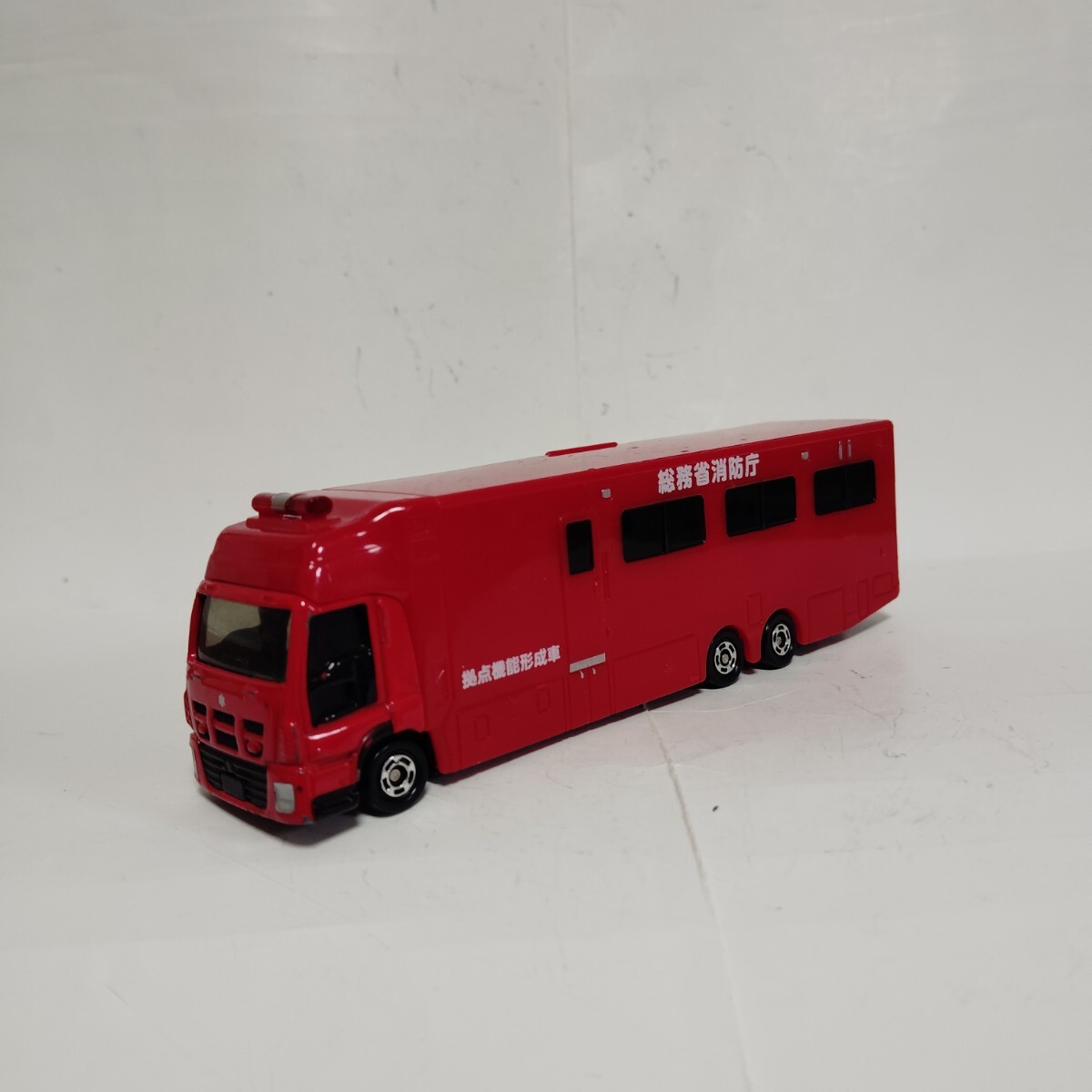中古】トミカ ロングトミカL15 いすゞV12ハウストレーラー 箱無し