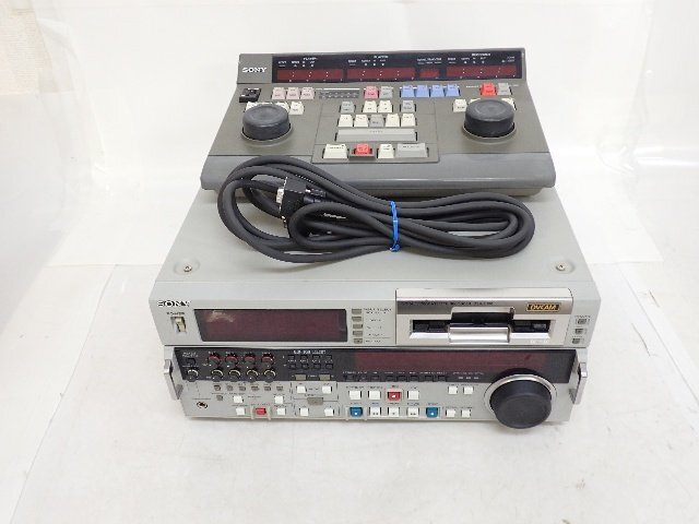 SONY WV-DR7 MiniDV / DV / VHS / S-VHS ダブルビデオデッキ □ 動作