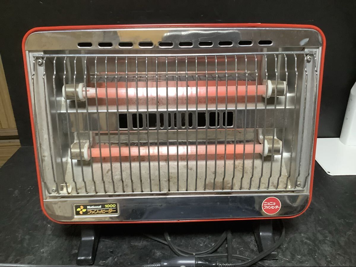 ☆si0714 昭和レトロ ナショナル ファンヒーター FE-800 アンティーク