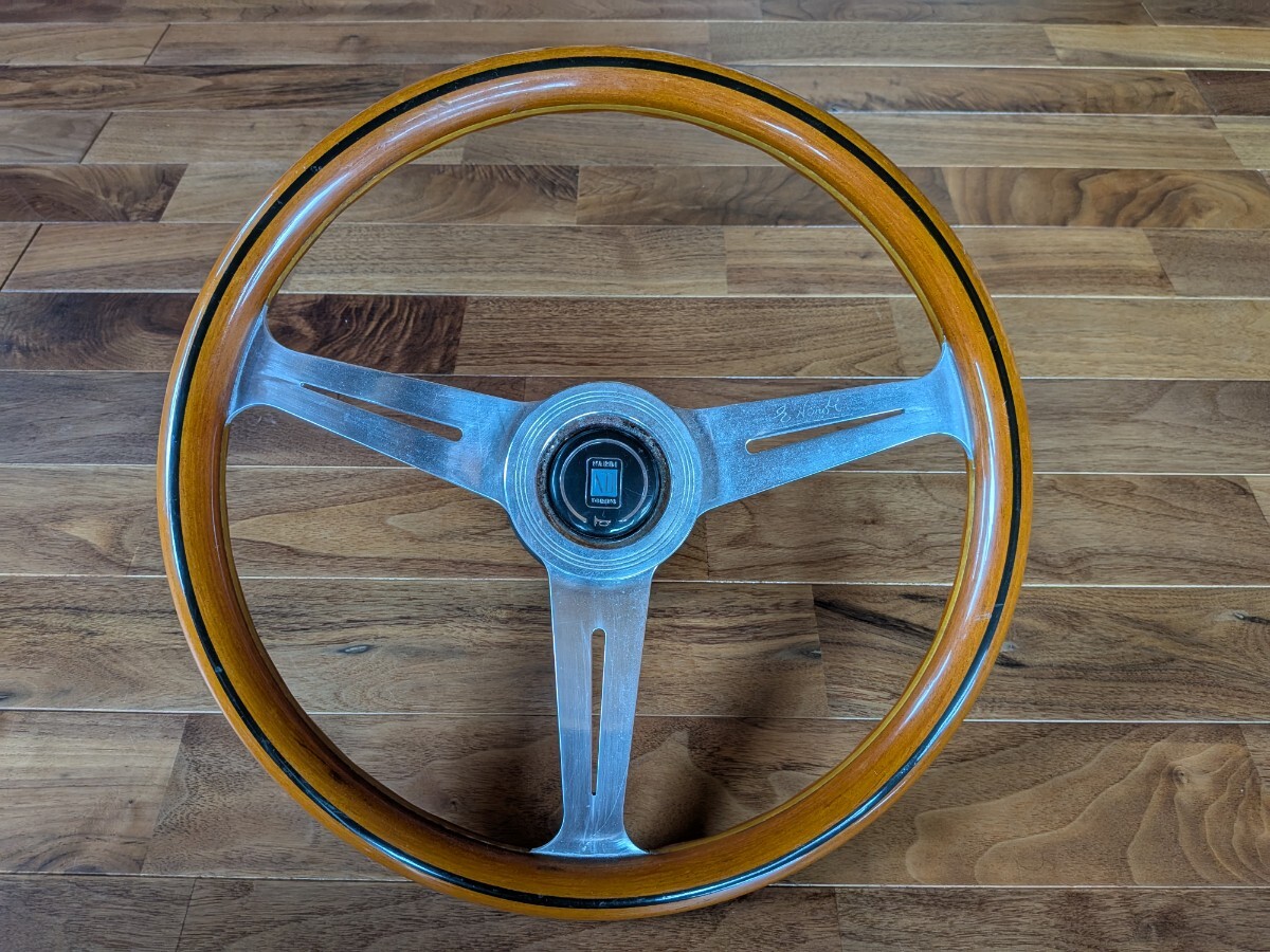 当時物】NARDI ナルディクラシック レザー ポリッシュ φ360 並行輸入品
