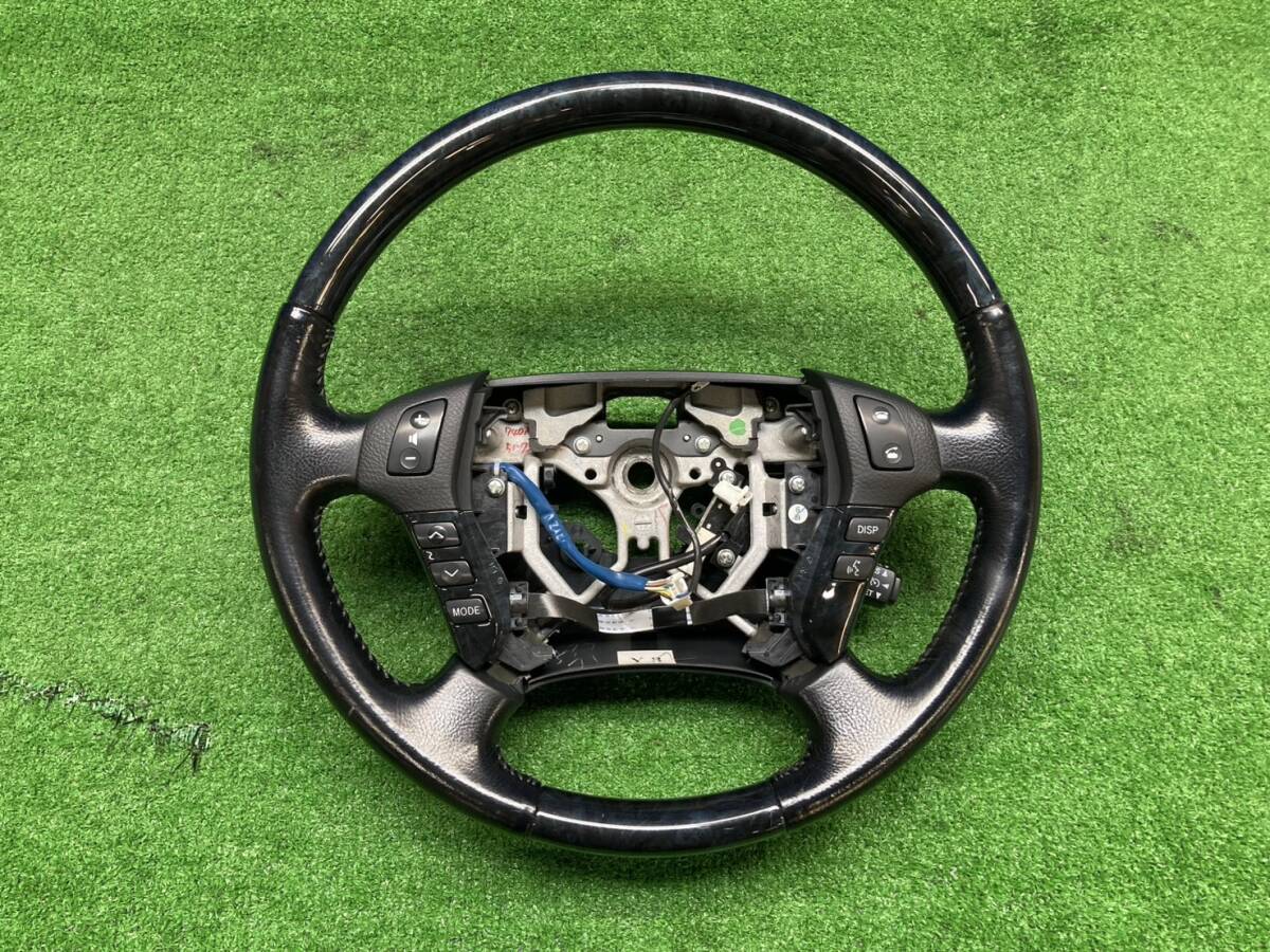210 クラウン マジェスタ 純正 ウッド コンビ ステアリング