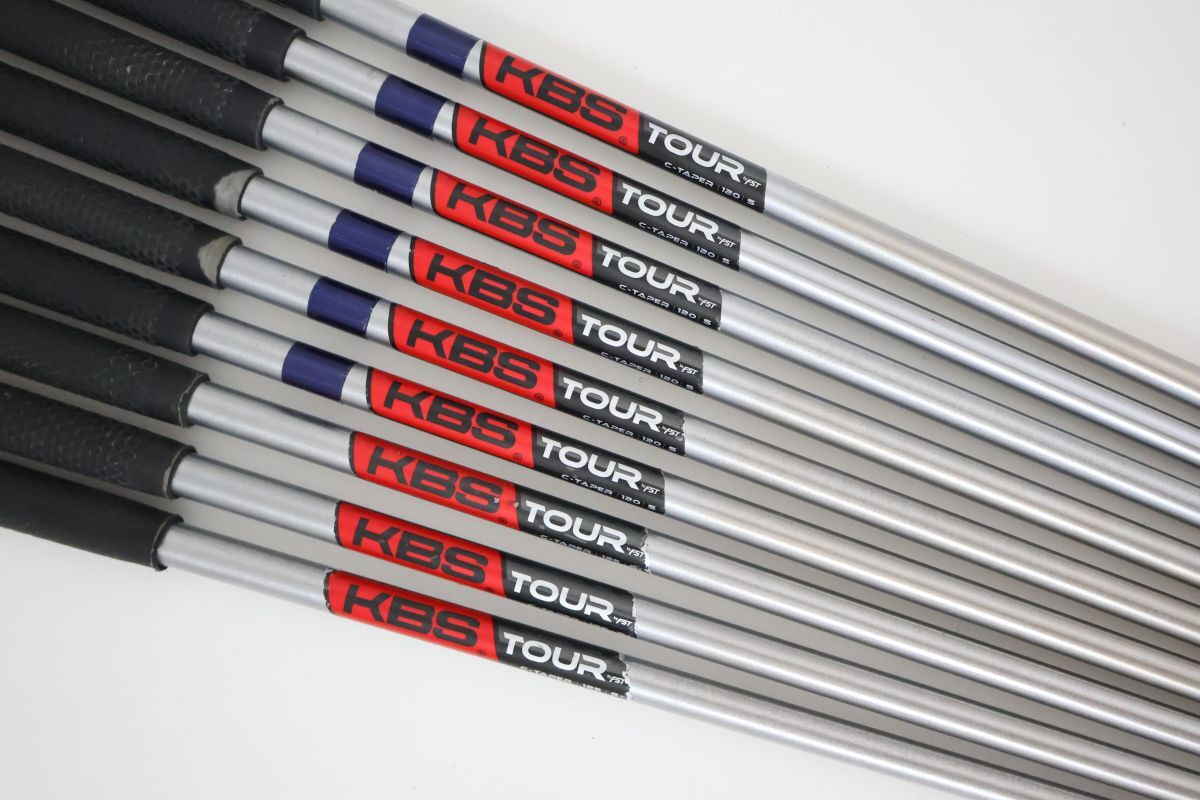 ○1円～！【アイアン用 7本セット！】KBSシャフト☆KBS ツアー C-TAPER