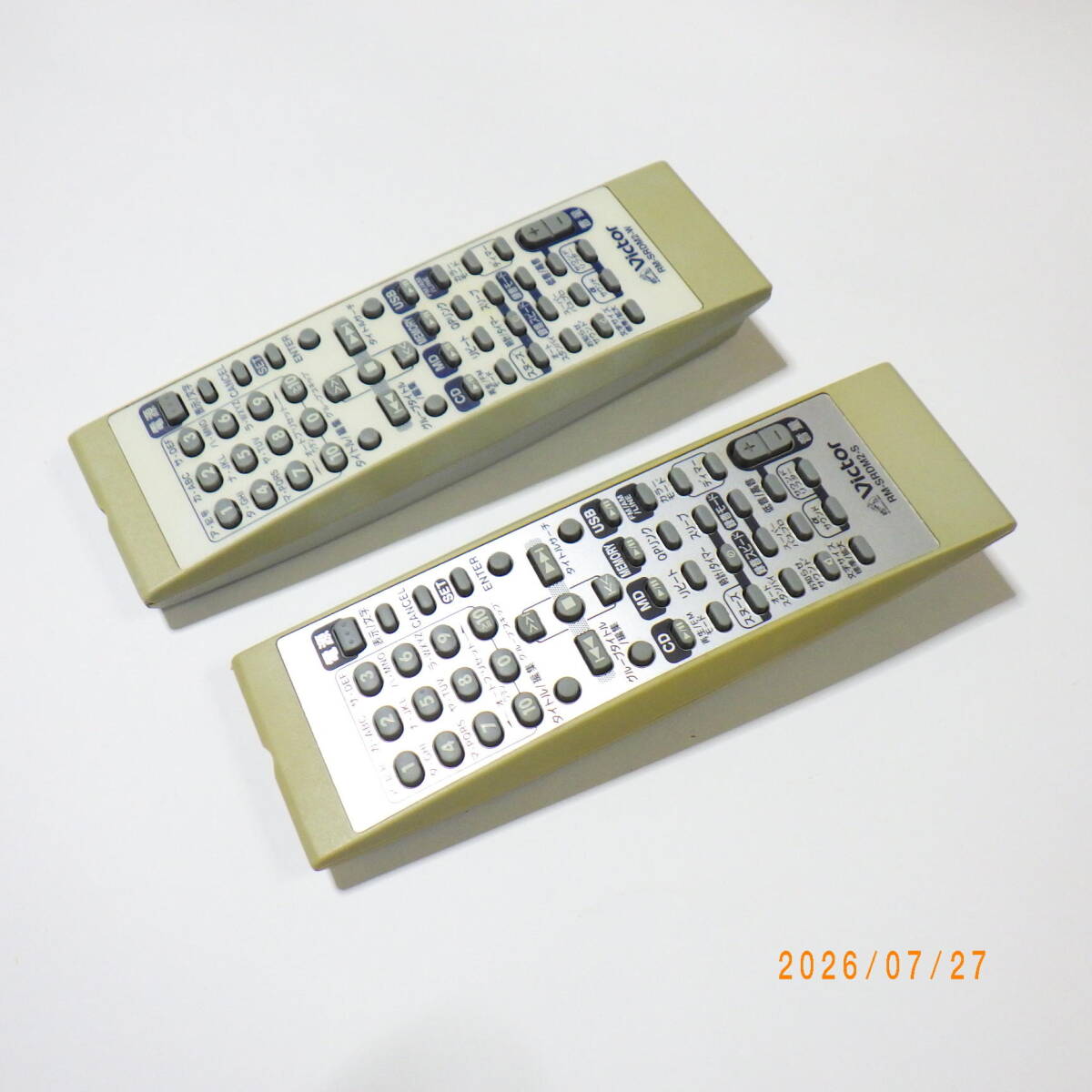 動作品！VICTOR ビクター RD-M2 (シルバー）CD/MD/USB MEMORY 512MB