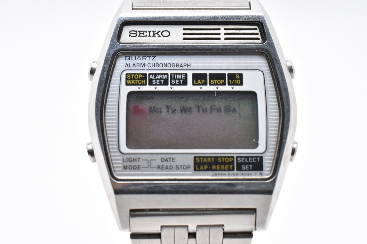 動作品 ジャンク 2個 CASIO W-24 W-24-A 248 カシオ ALARM CHRONOGRAPH