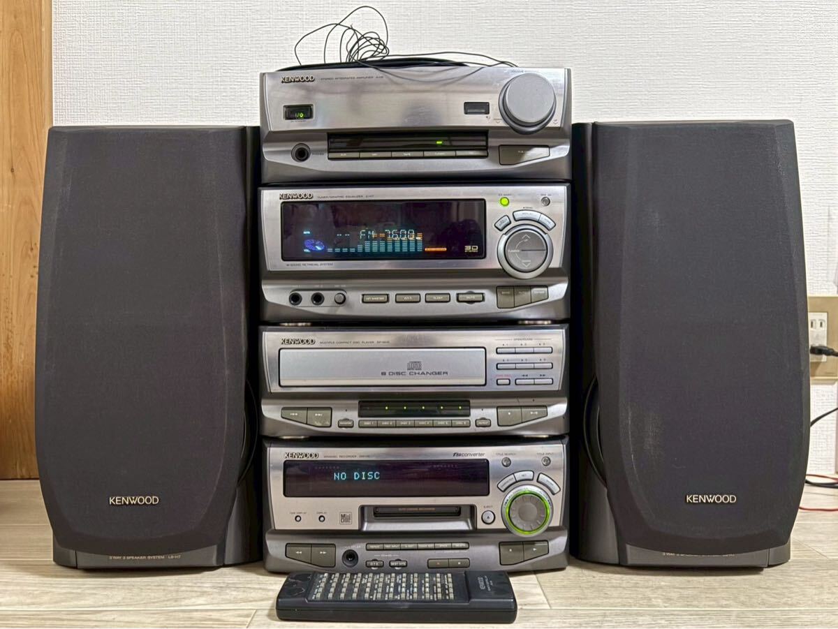 即決美品完動品 KENWOOD NEW ALLORA XT-7MD 付属品OK 高級システム