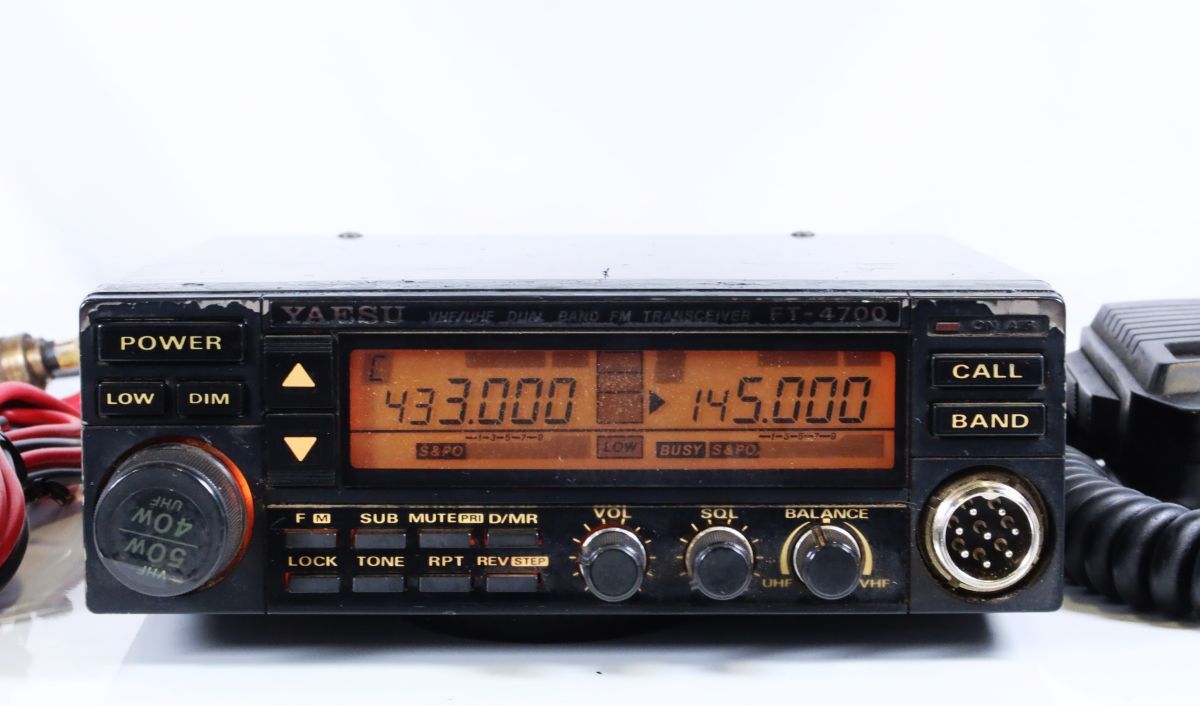YAESU FT-4800 144/430 美品 デュアルバンド 整備済 付属品、元箱有