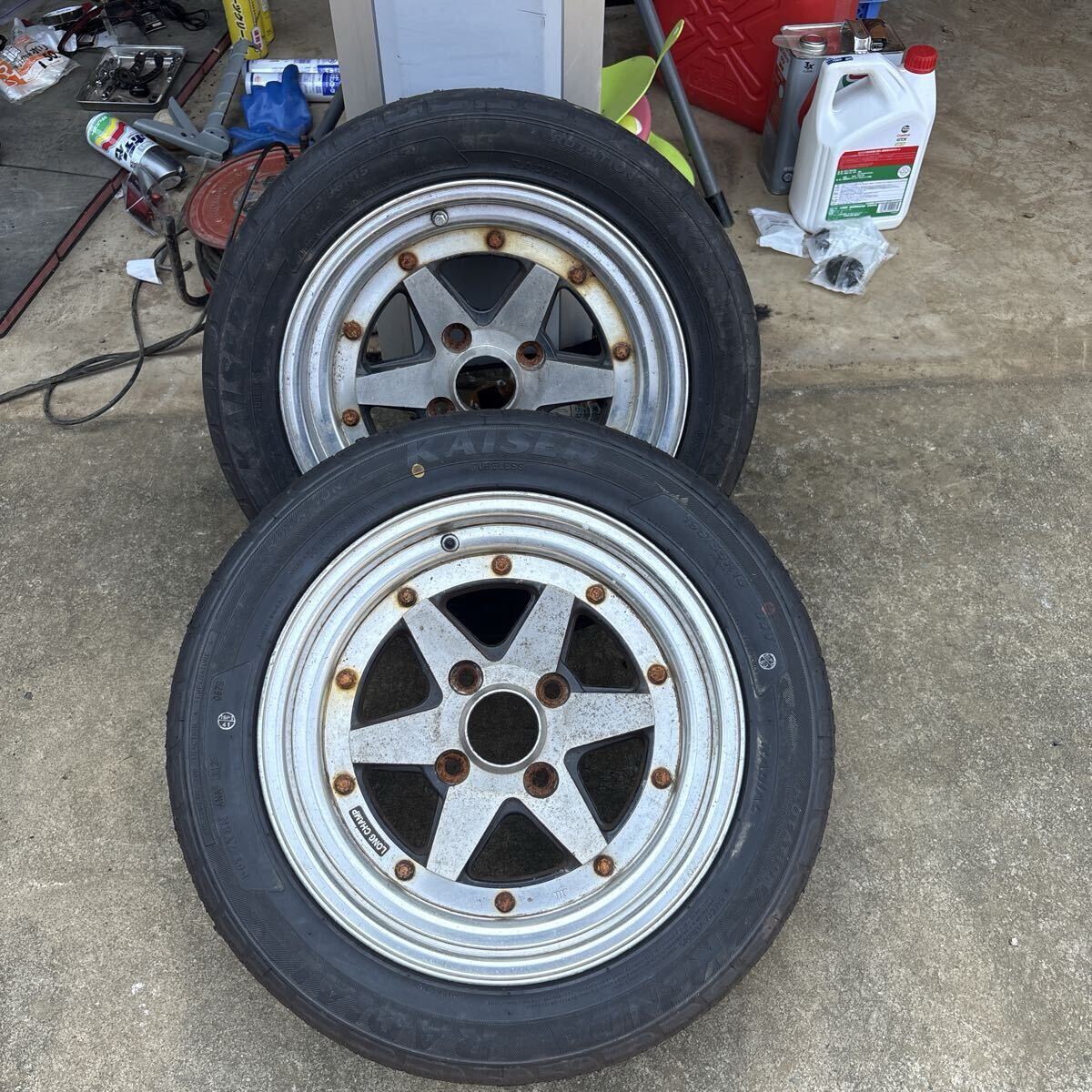 中古】ロンシャン XR-4 SSR 15インチ 114.3 4H 7.5j -7 Aタイプ ae86