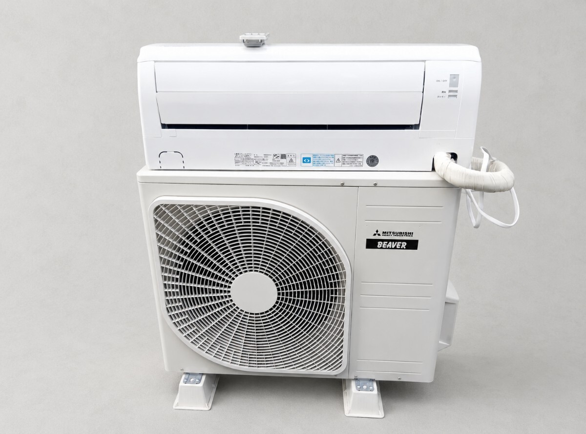 中古】三菱重工【SRK28ZJ-W】ビーバーエアコン ルームエアコン おもに