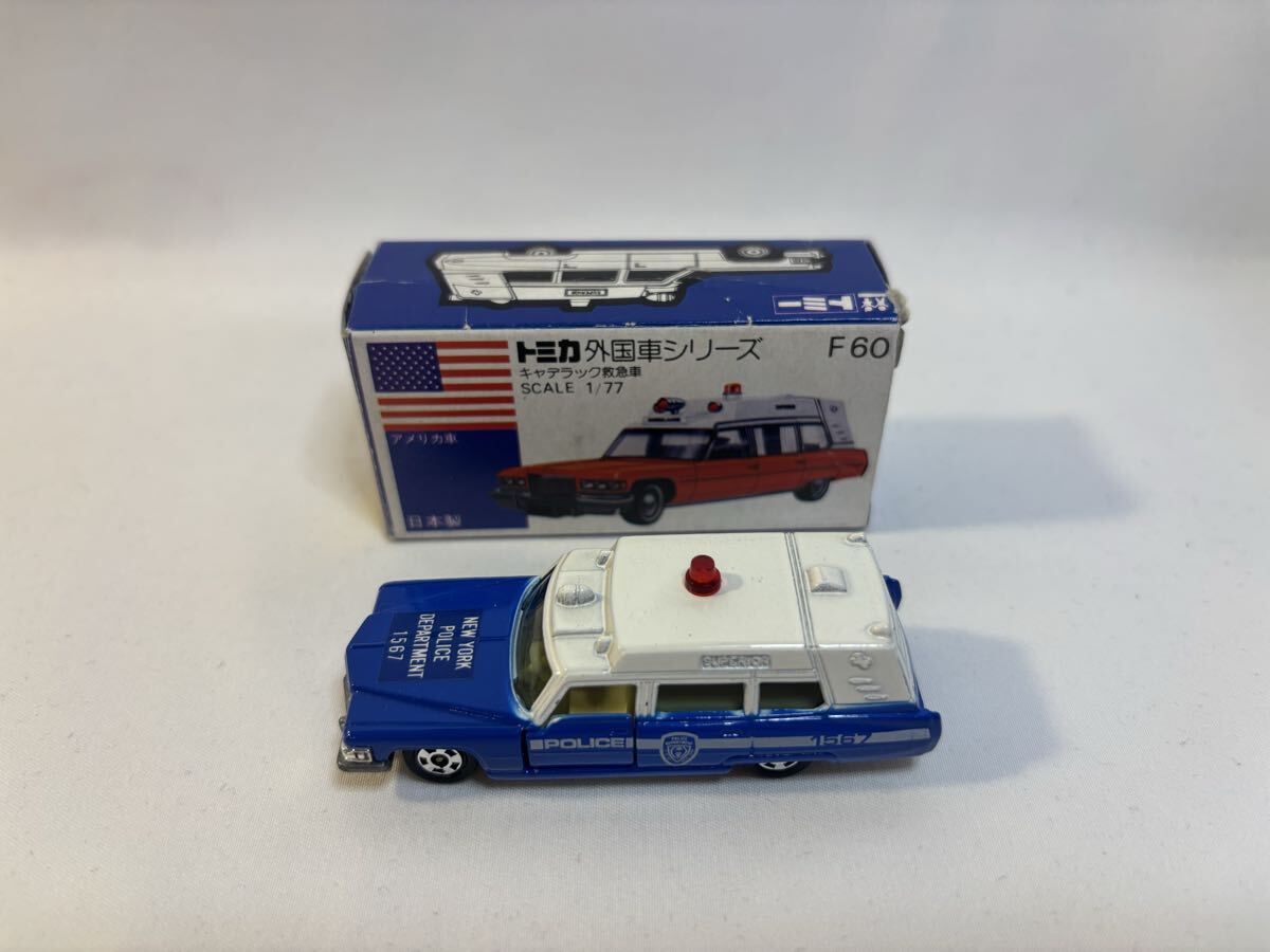 青箱トミカ アメリカンポリスカーフェア用 特別限定車A キャデラック