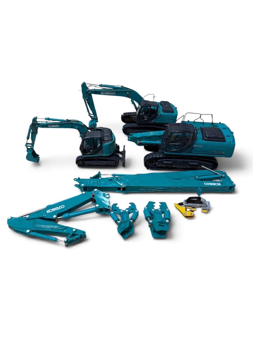 KOBELCO SK350D ミニチュア 中古品 ☆絶版品 解体機 建設機械 コベルコ