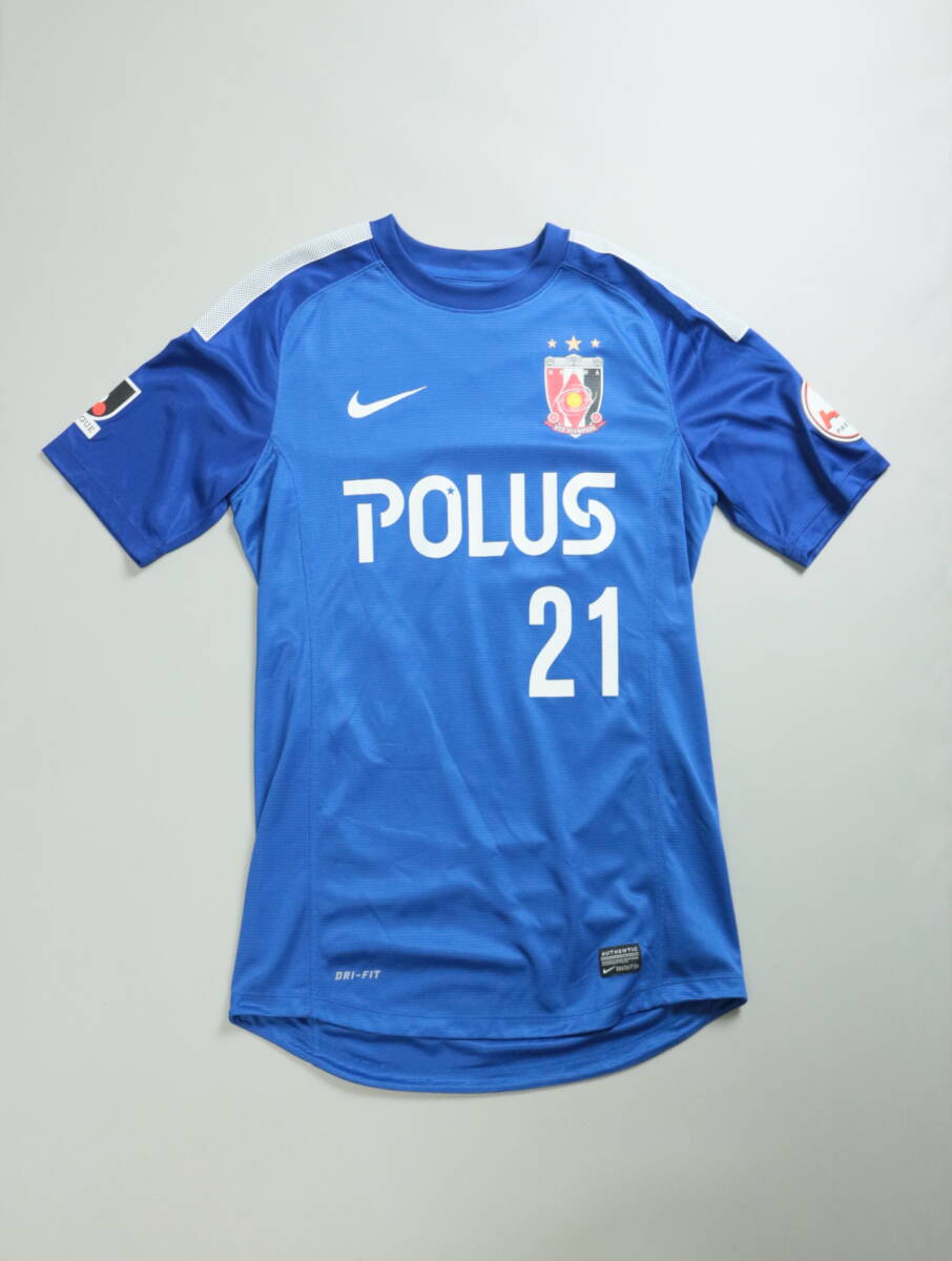 浦和レッズ 1993-1994HOME半袖ユニフォーム＃9福田正博 Oサイズの落札