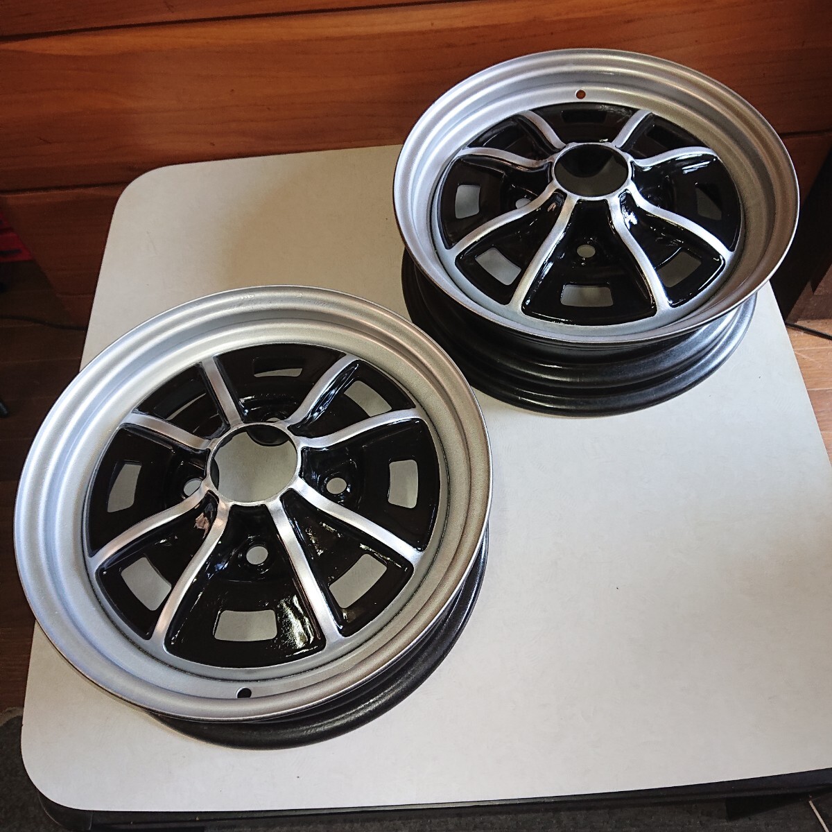 傷や汚れあり】希少 VW純正スチールホイール 14×6J +43 4H PCD100