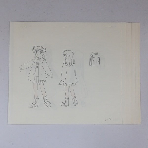 se08☆美品・当時物☆プロジェクトA子（仮）キャラクター設定集（原案