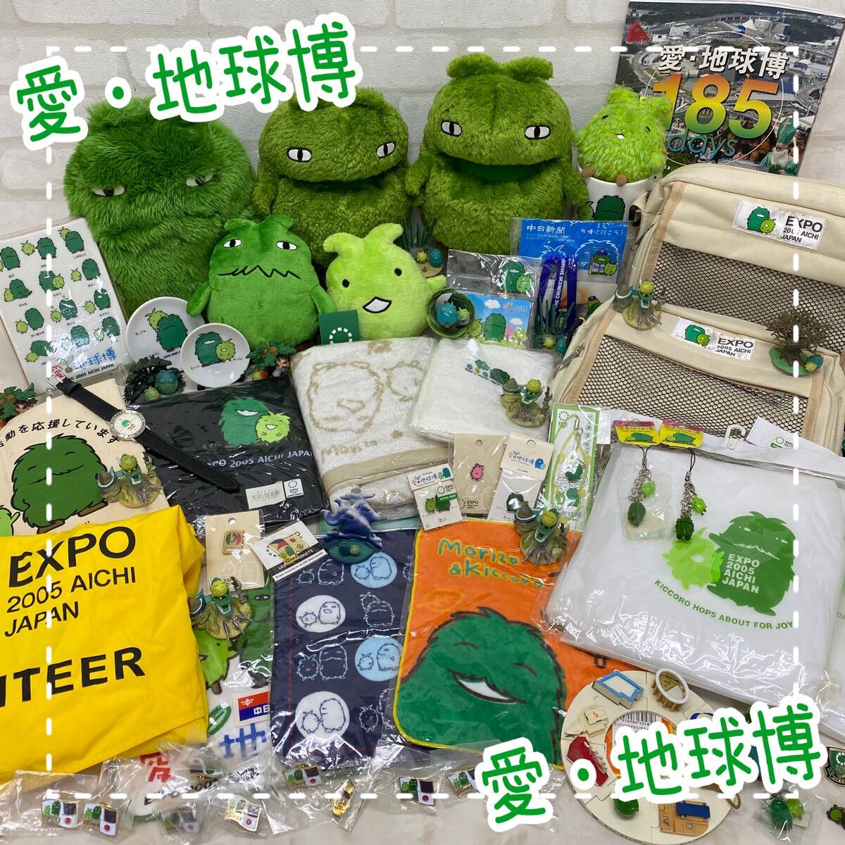 EXPO 2005 AICHI 愛・地球博 モリゾー キッコロ Tシャツ 2枚セット Sの