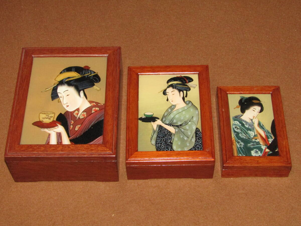 貴重 美人画 ガラス絵 「真澄の空」高島華宵作の落札情報詳細 - Yahoo