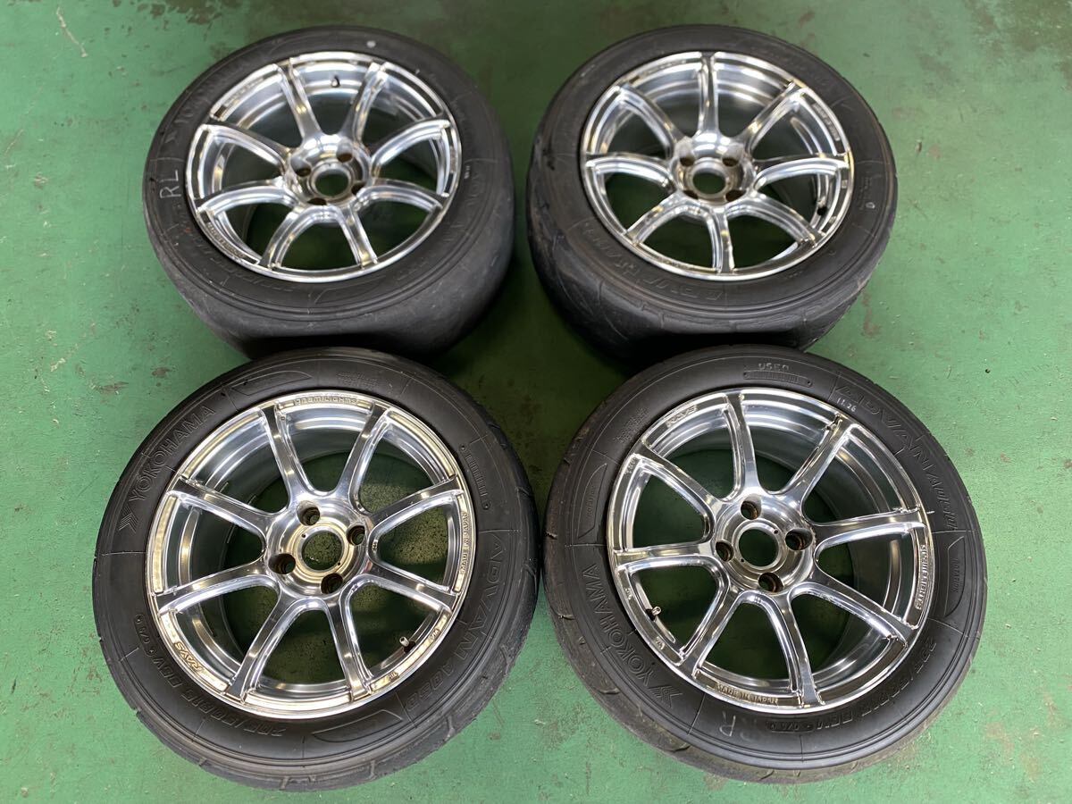◇◇RAYS G-GAMES 77 PERVADE ・18x9.5j+15 114.3-5h ハブ径73mm 4本