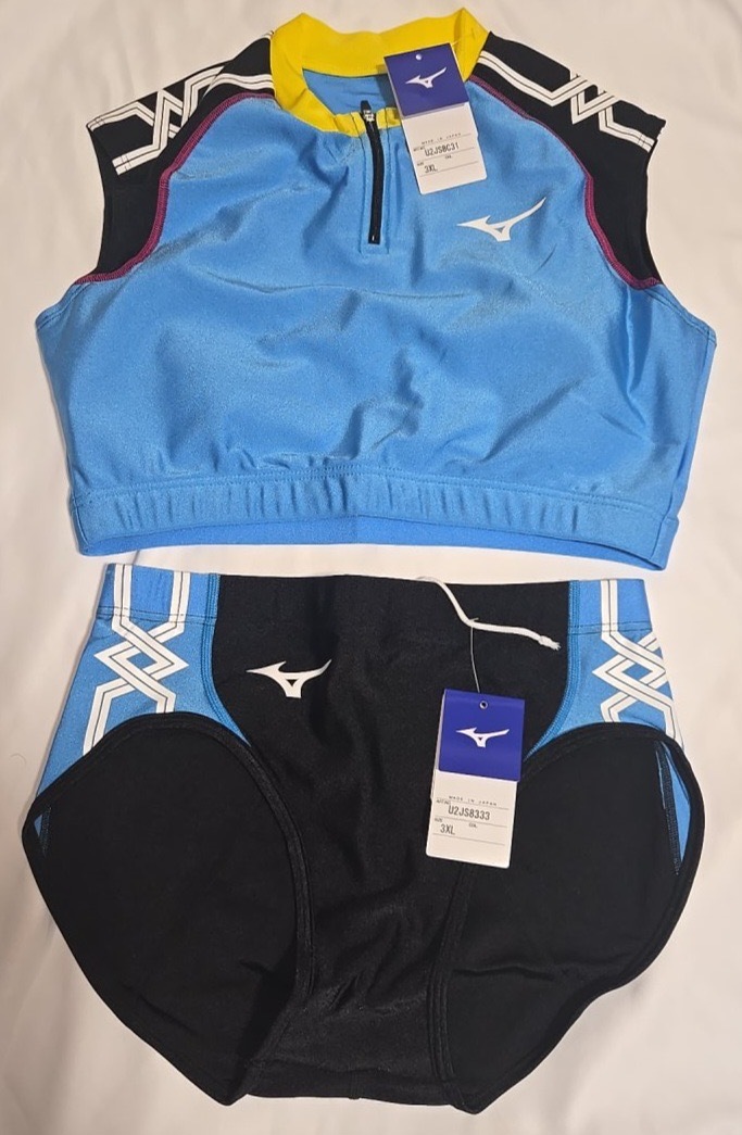 中古】asics（アシックス）ブラトップ＆レーシングブルマ 女子陸上部の