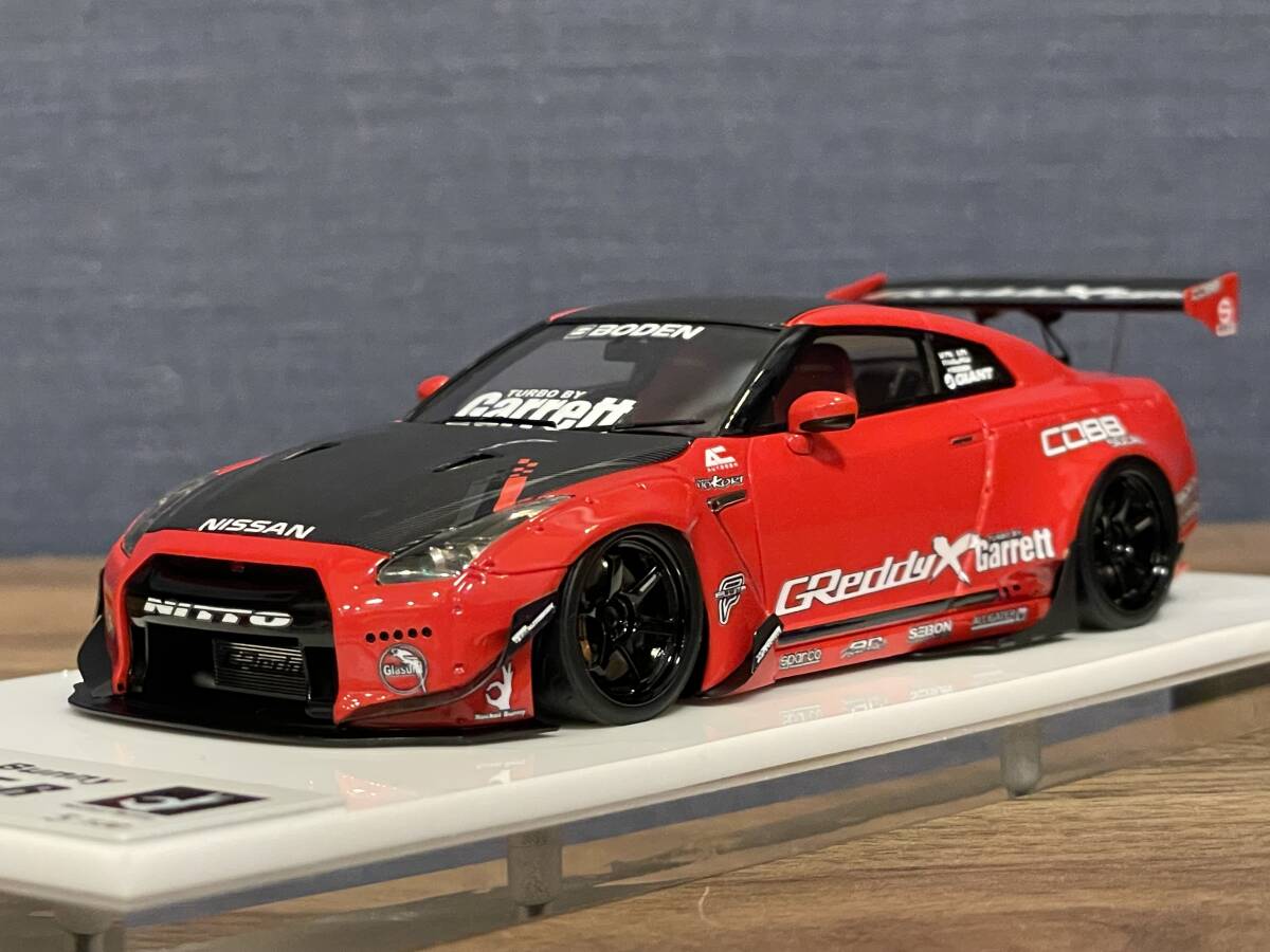 新品】イグニッションモデル 1/18 PANDEM GT-R Matte Gray BNR32 日産