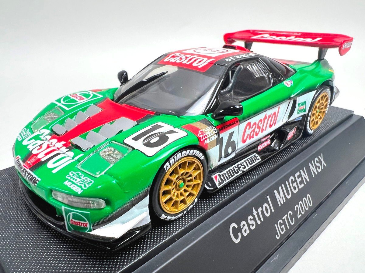 中古】初期青箱☆エブロ1/43 Castrol 無限 ホンダ NSX-GT JGTC 1998