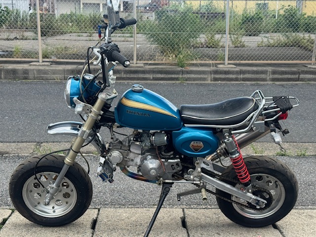 モンキー 6V 実働、エンジン106 シャリー ホンダ ダックス モンキー