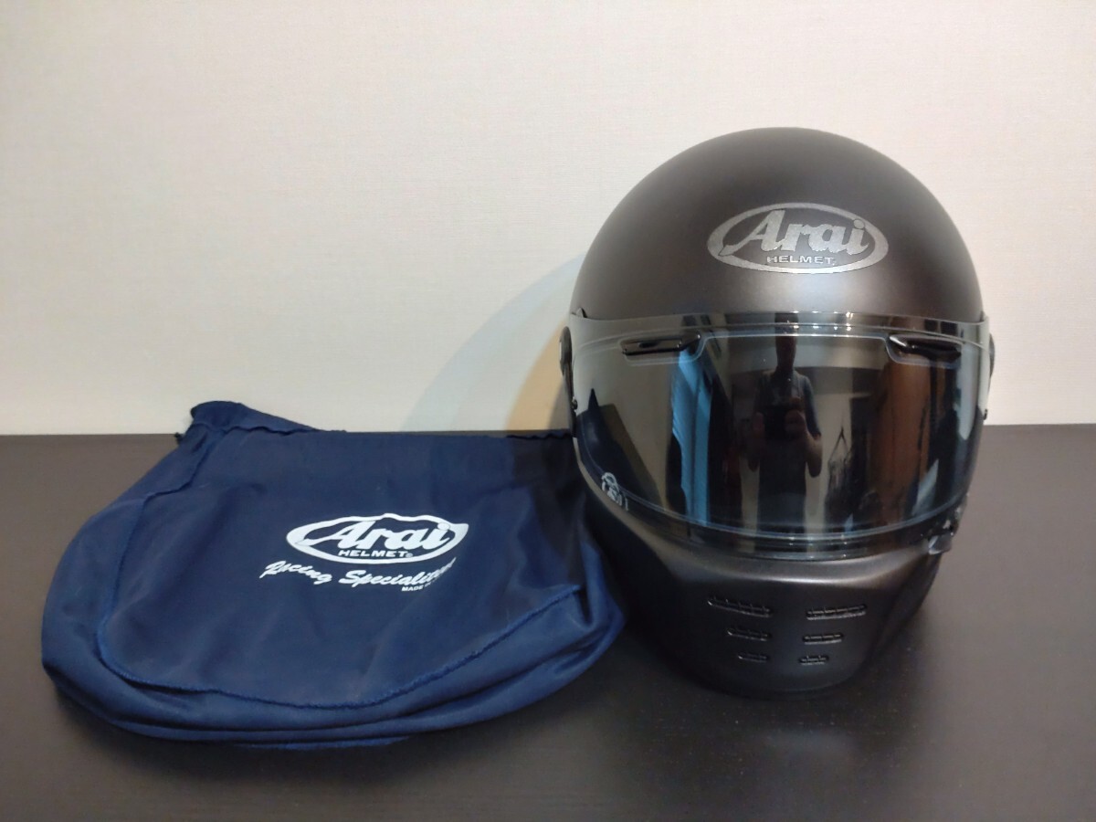 傷や汚れあり】中古 Arai アライ ラパイド・ネオ RAPIDE-NEO サイズXL